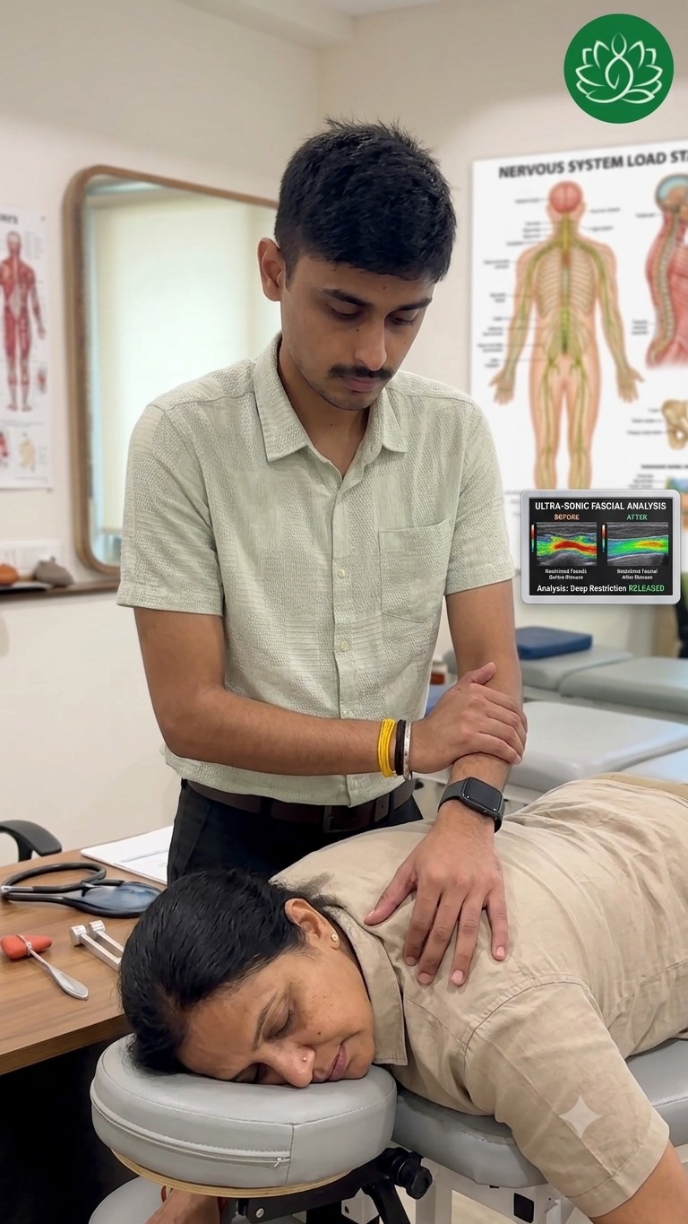 Muscle tension and fascial restriction