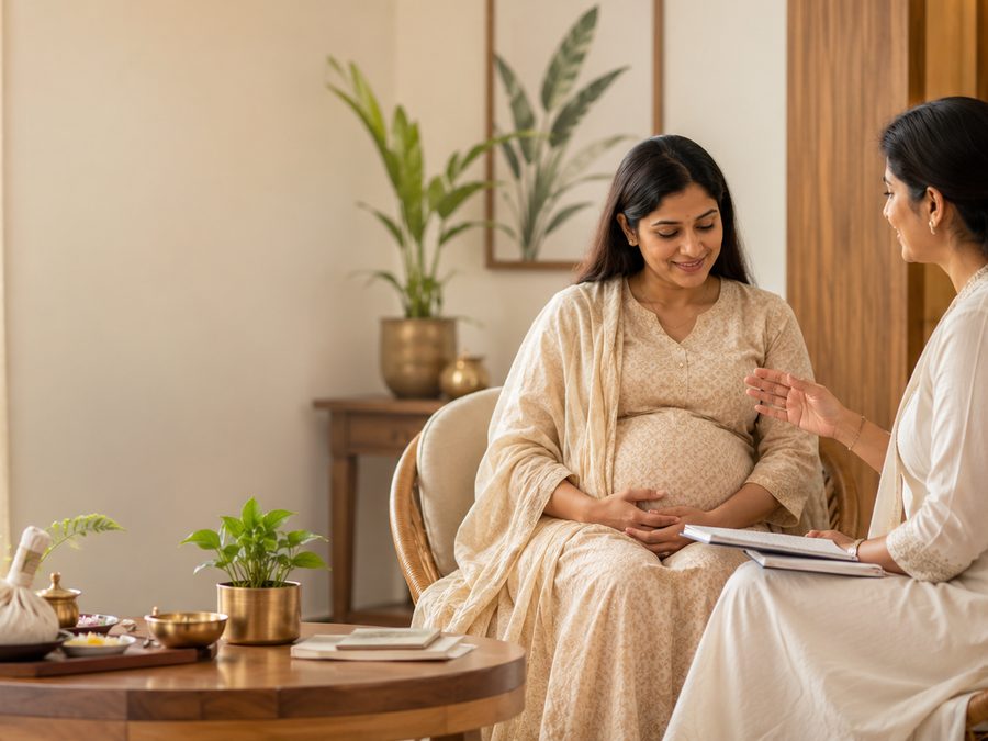 Garbha Sanskar guidance for expectant mothers
