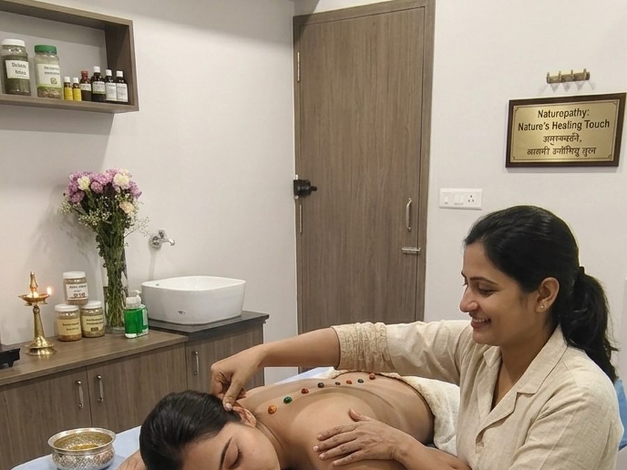 Marma therapy pressure point massage